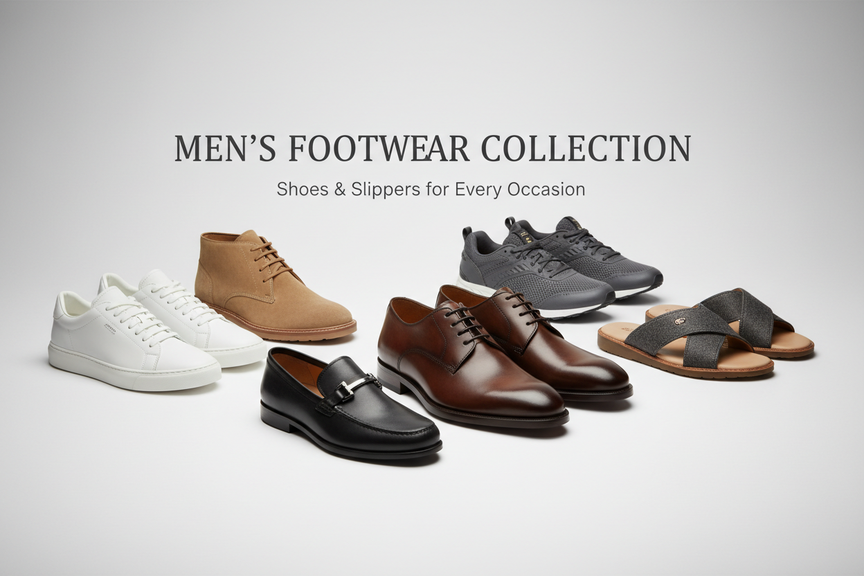 MENS SHOES & SLIPPERS
