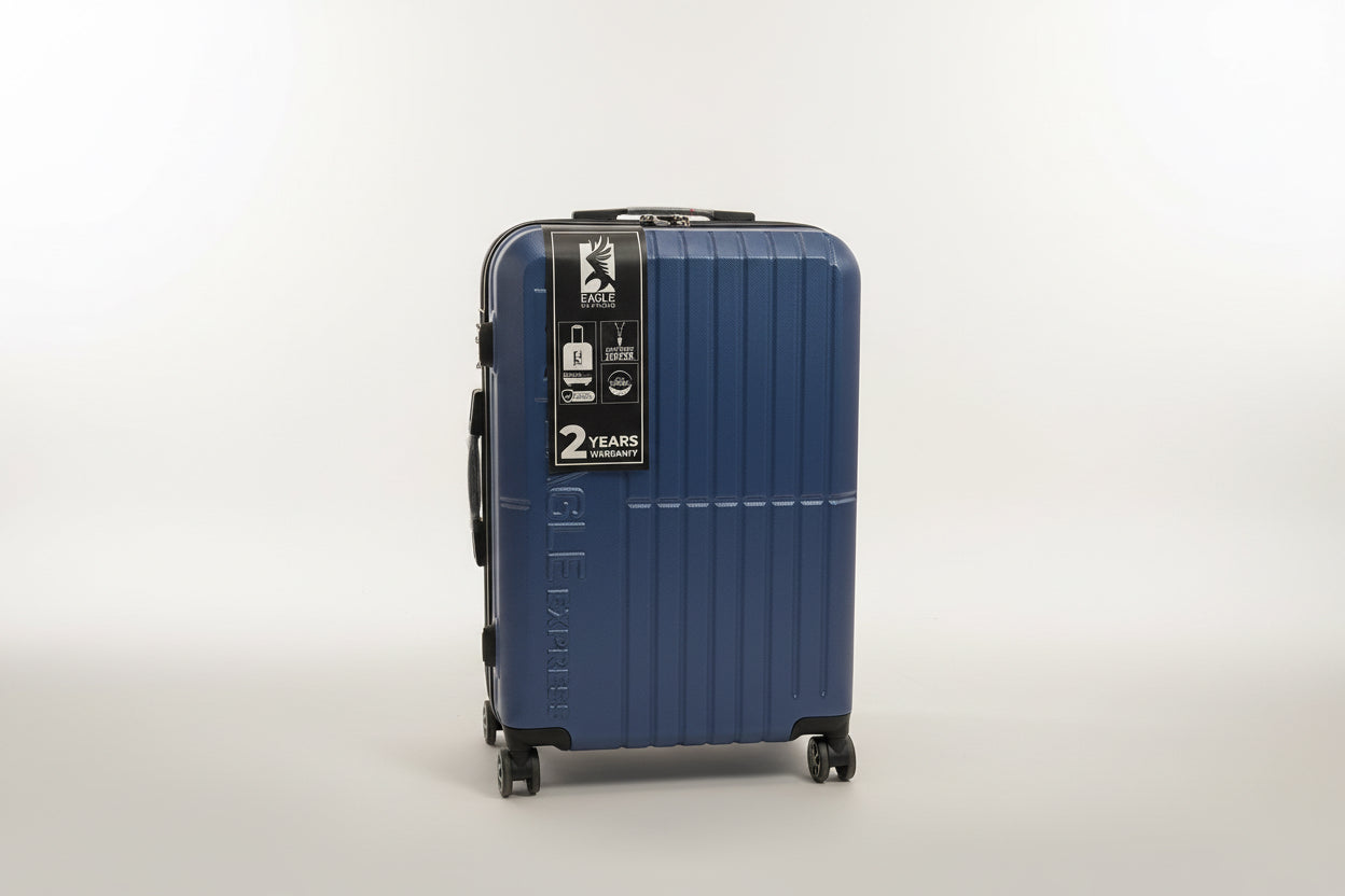 EAGLE EXPRESS AURA HARD TROLLEY BLUE 24INCH-301201