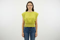 JJ LADIES CROP TOP Y13113