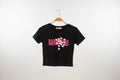 J&J PRINTED CROP TOP Y25023
