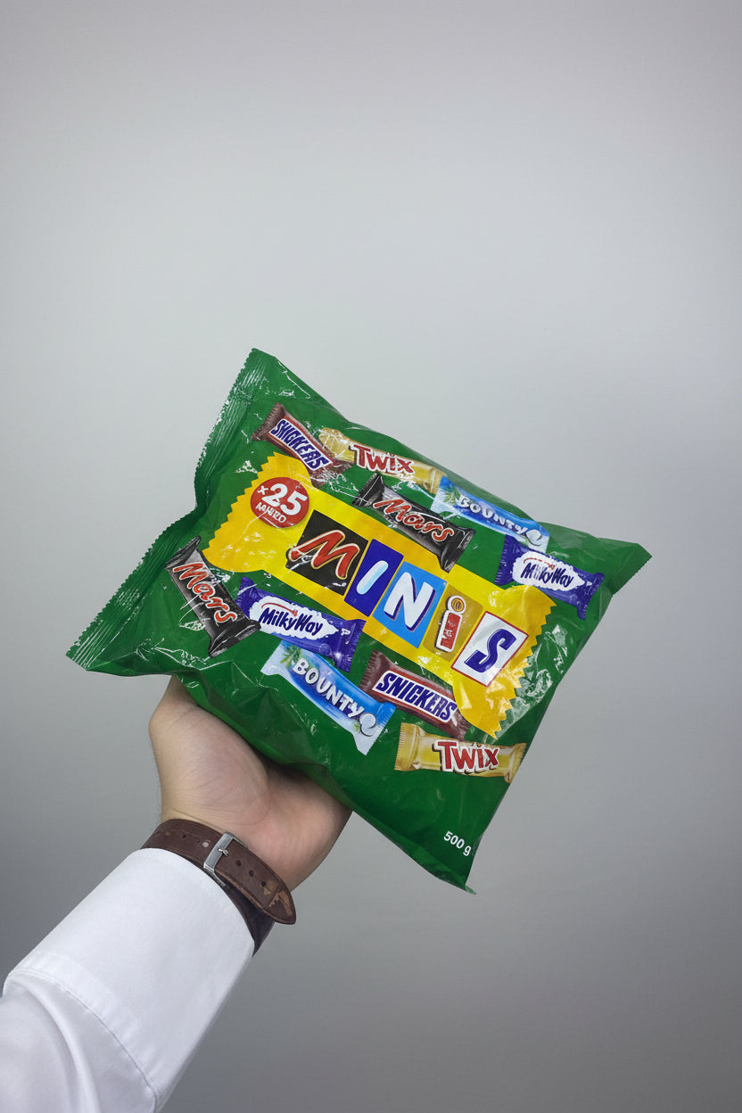 MINIS ASSORTED CHOCOLATES 500GM