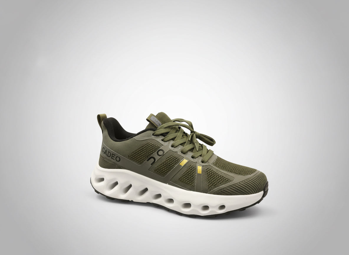 CADEO MENS SHOES 225408 ARMY GREEN