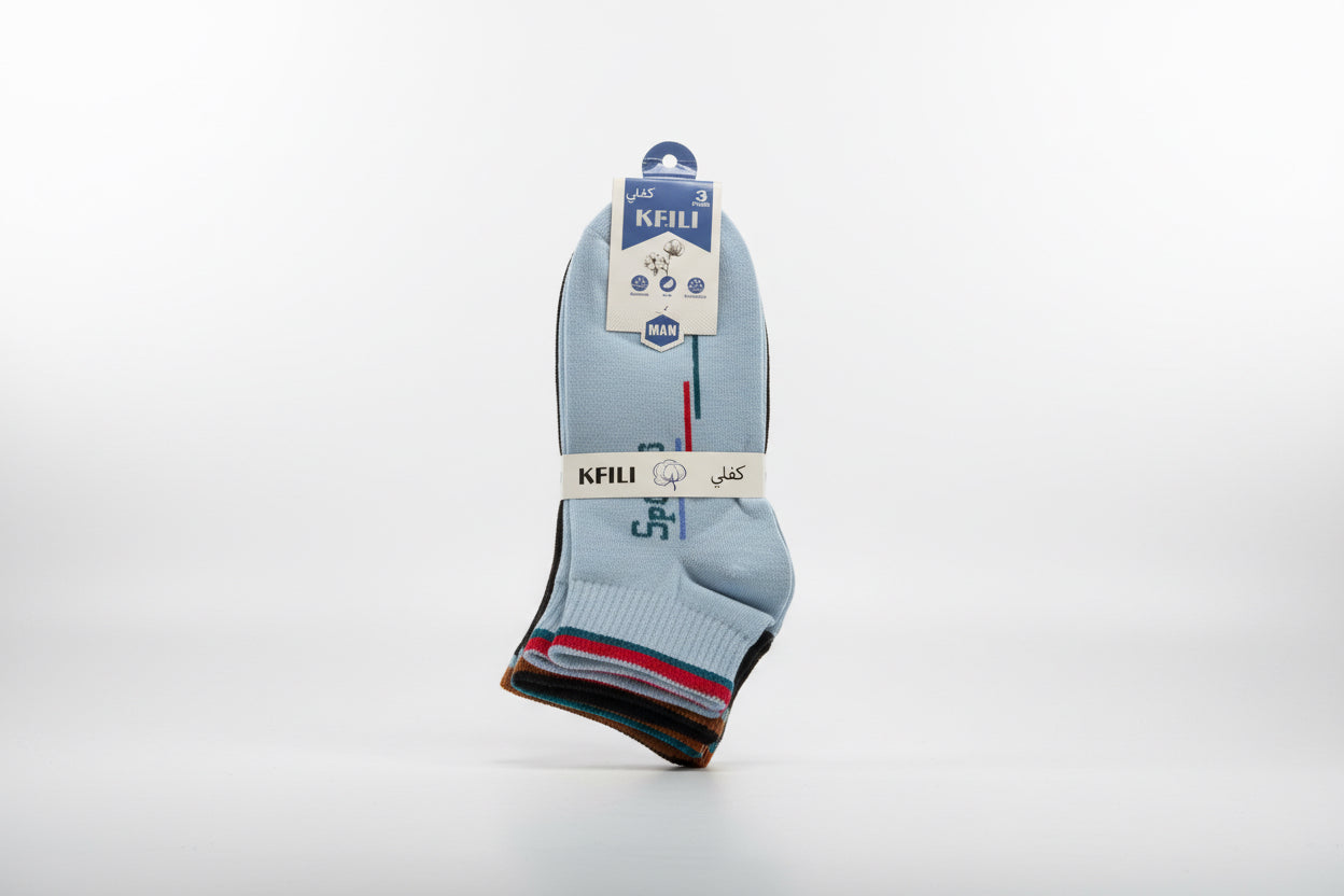 HANAN MENS SOCKS 3PAIR MAG-4
