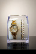 SOUSOU LADIES ANALOGUE WATCH W/ACCESSORY 767C-73