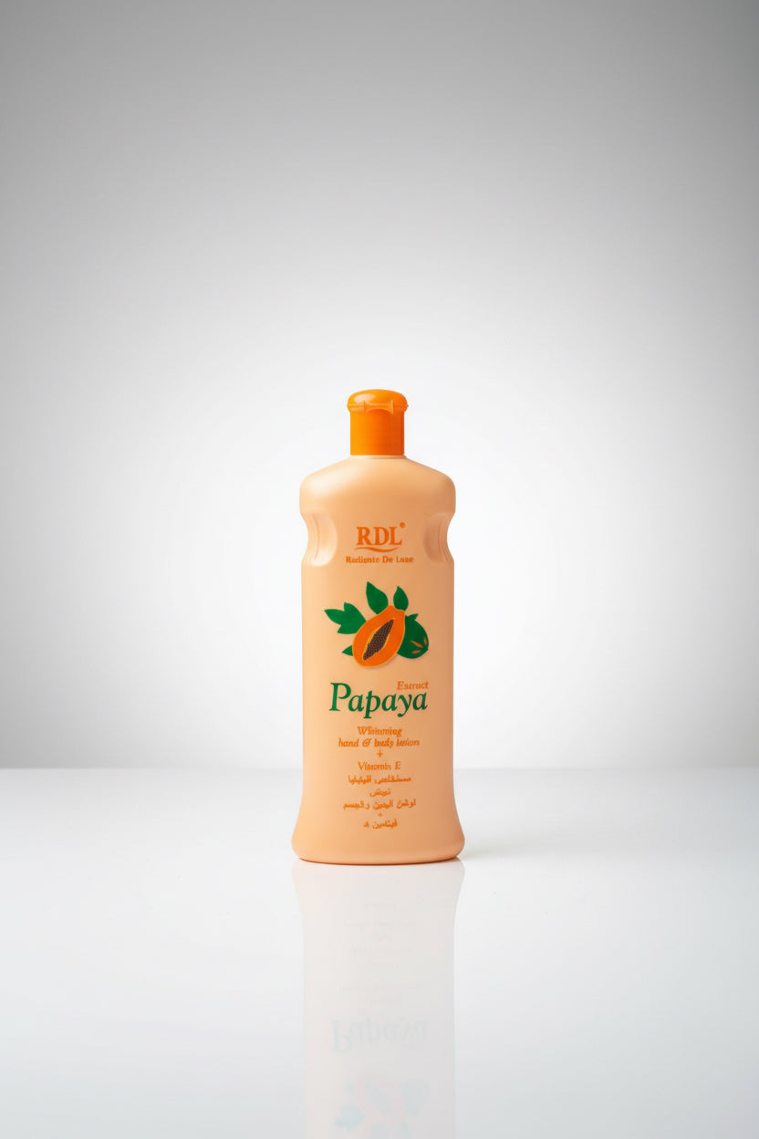 RDL PAPAYA WHITENING HAND AND BODY LOTION 600ML