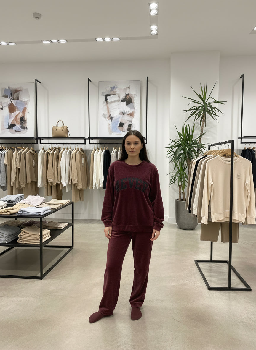 GUOSONG LADIES WINTER DRESS 2 PSC SET GE FLRTZ-4