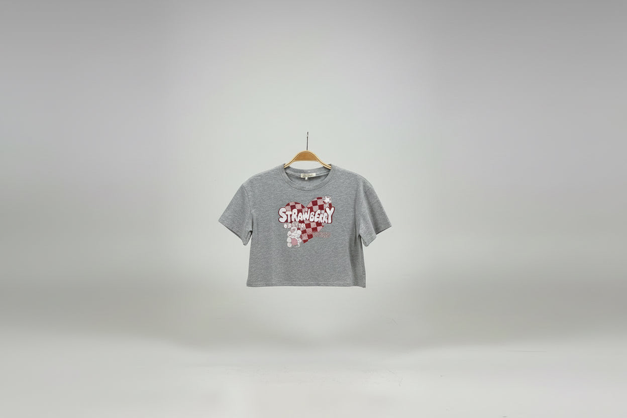 GENTILO LADIES CROP TOP A227