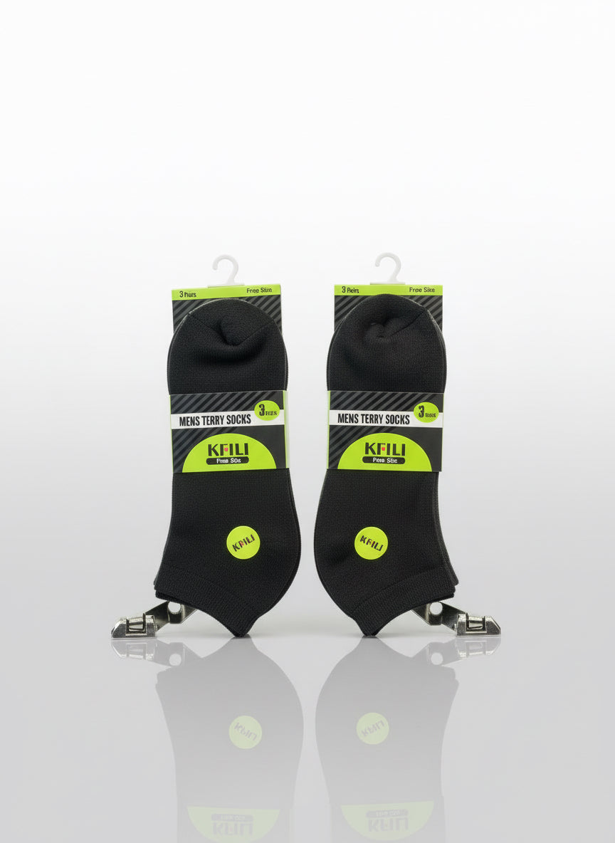 HANAN KFILI MENS SOCKS 3 PAIR MMT3A